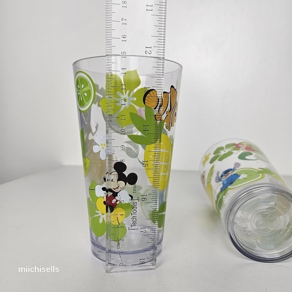 Disney store summer cups plastic 2 cups replacement - Picture 4 of 6